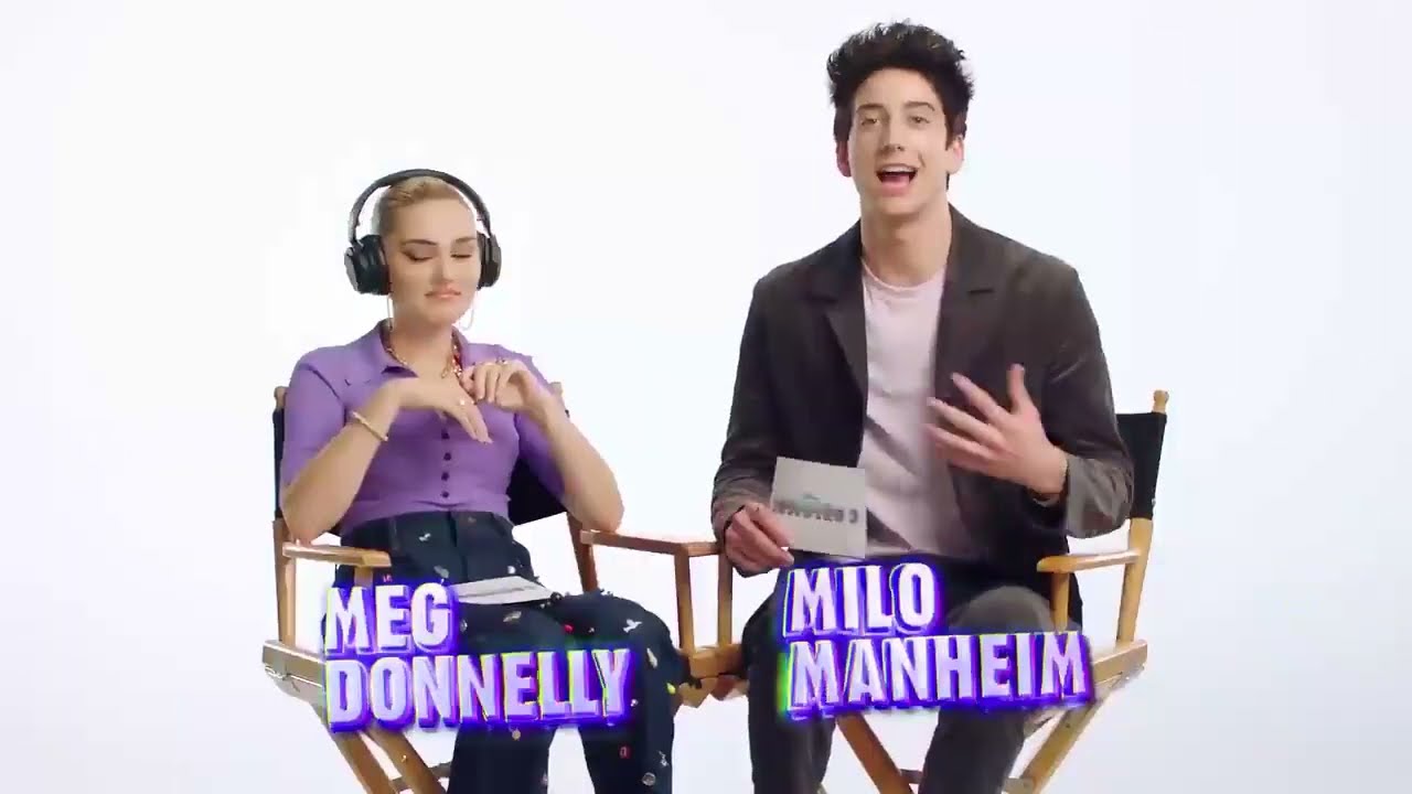 Meg Donnelly & Milo Manheim | Whisper Challenge Part Two | Zombies 3