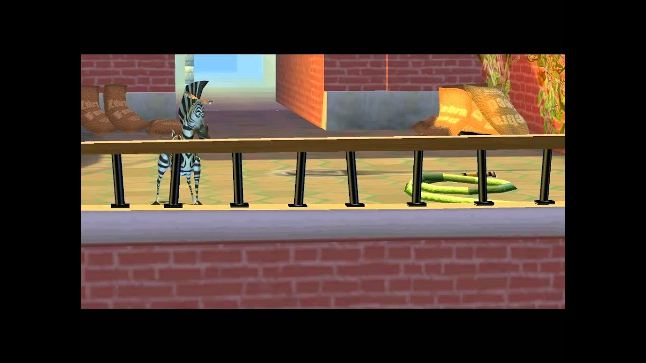 Madagascar Walkthrough PC -  Level 1 - King of New York - HD