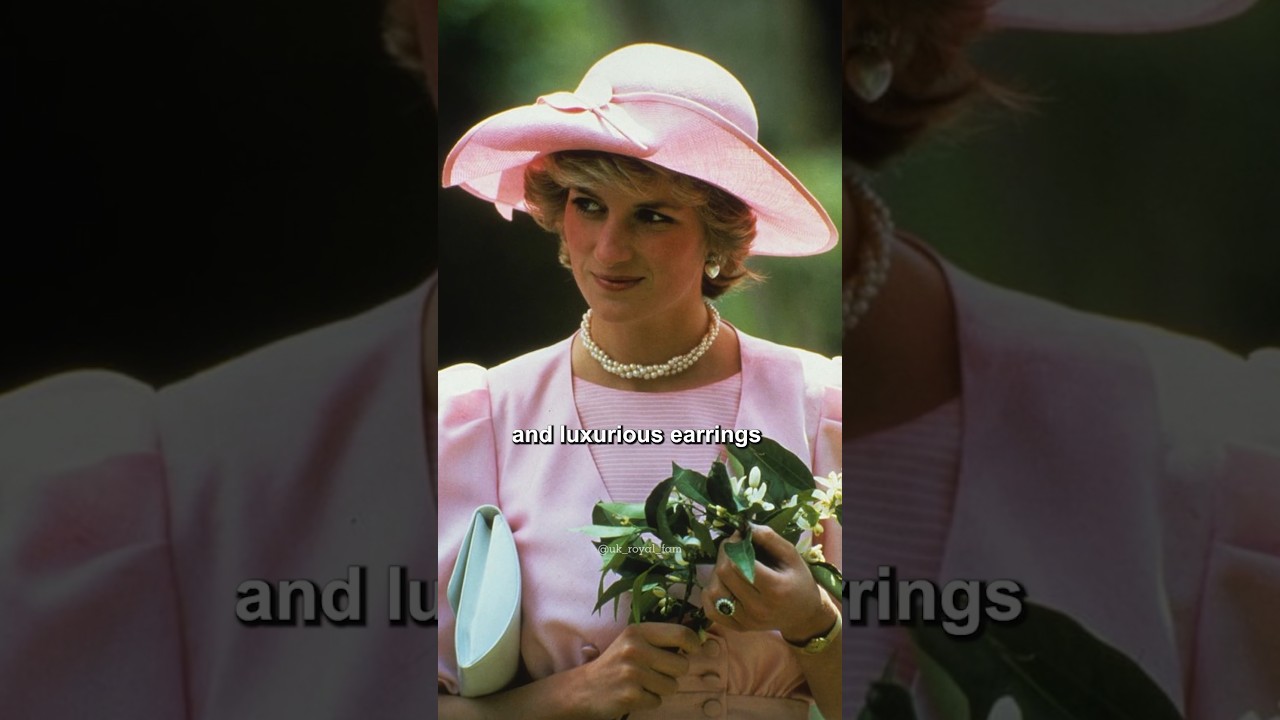 Princess Diana wore cheap costume jewellery #princessdiana #royal #royalfamily