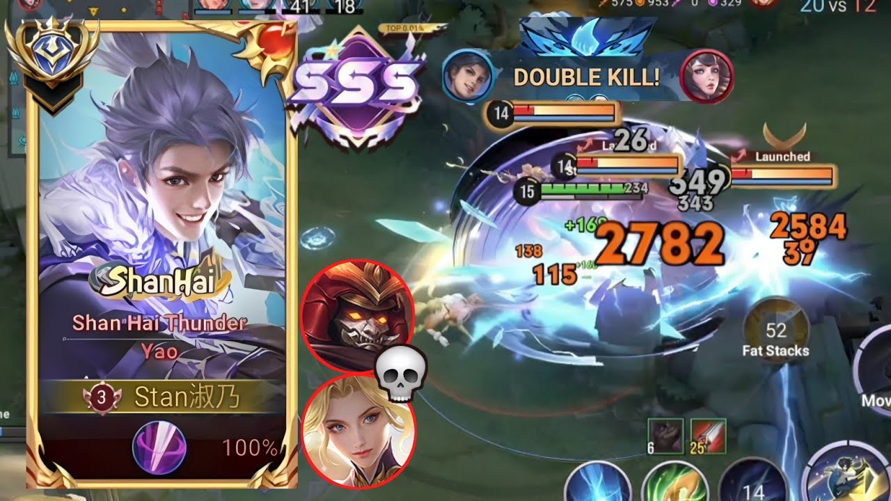 YAO VS MUSASHI, PRO LUARA & TOP ASIA DA QIAO WITH THE BEST META BUILD | HONOR OF KINGS