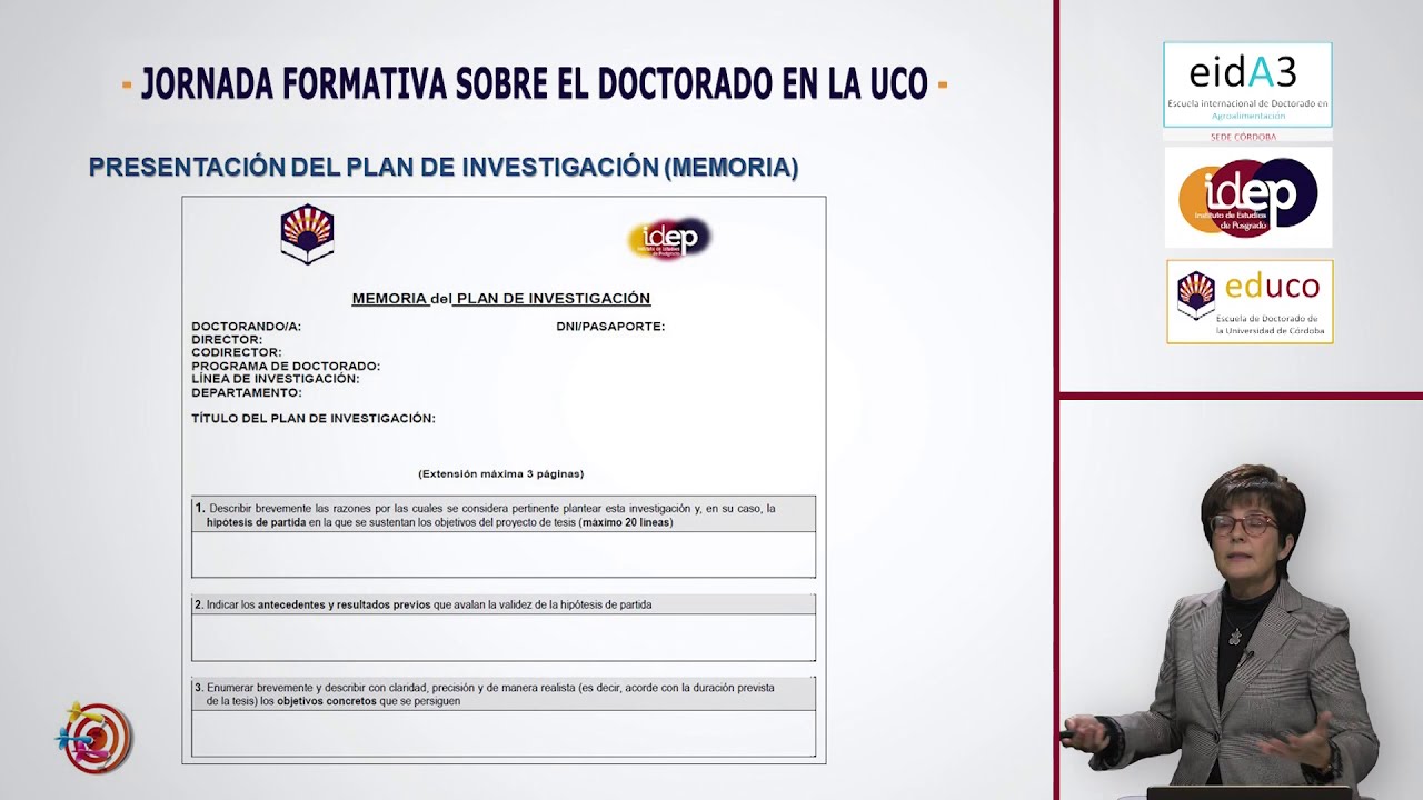 Jornada Formativa sobre el Doctorado en la UCO_ 1