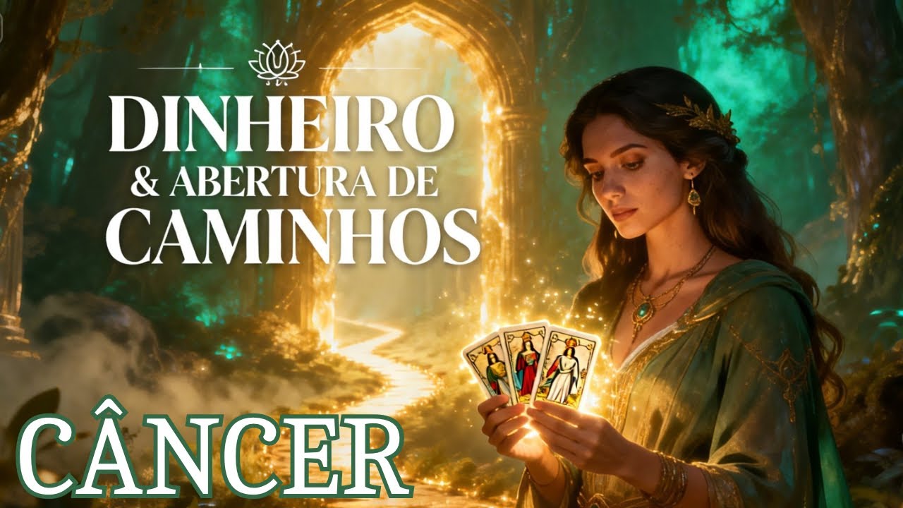 CÂNCER Dinheiro + Caminhos abertos! O que o Tarot revela para VOCÊ esta semana? 💖💰🔓