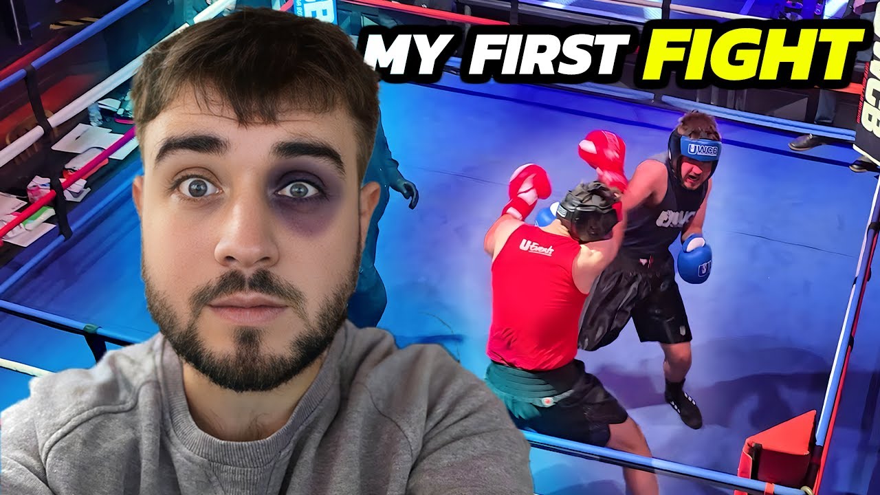 I Had My First *BOXING FIGHT* Ultra White Collar Boxing Experience!