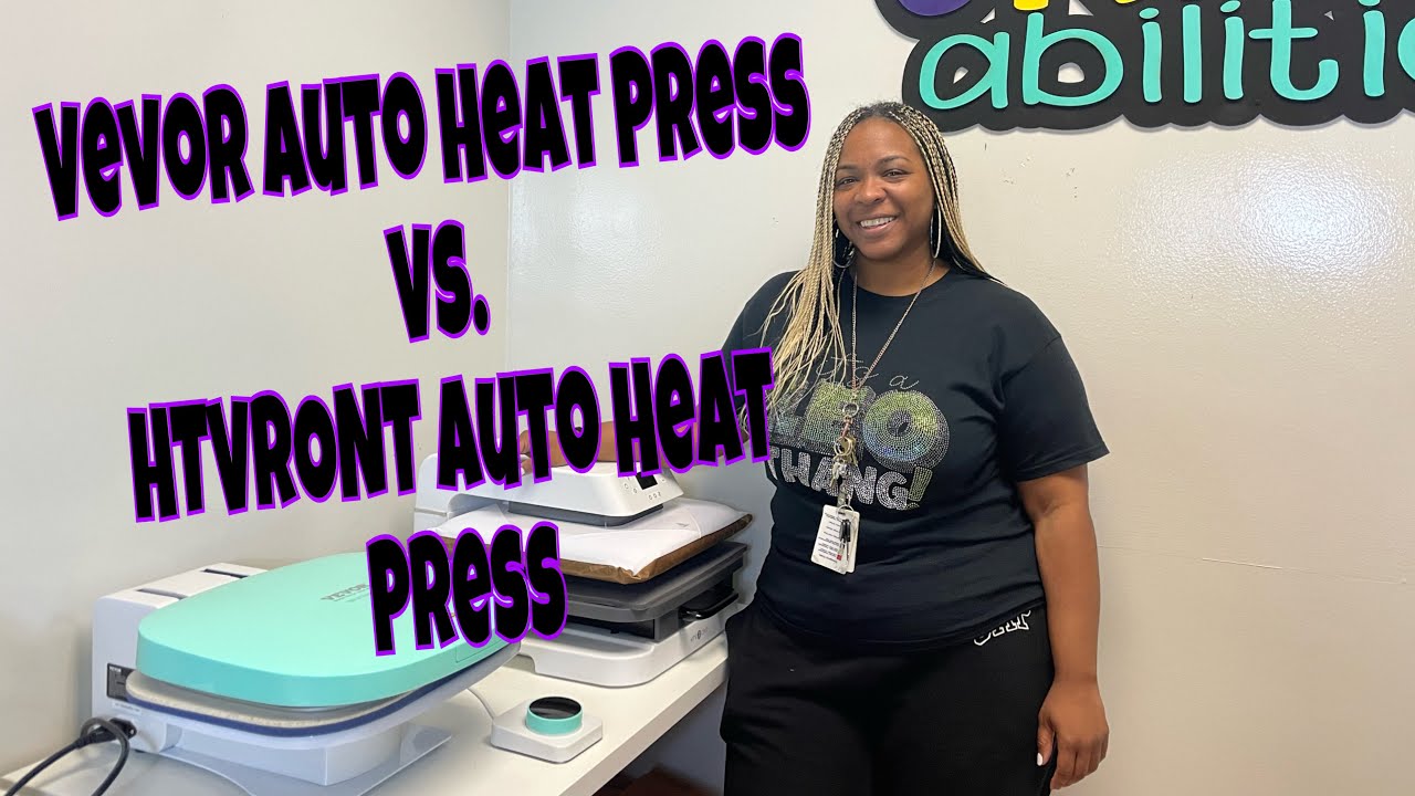 Vevor Auto Heat Press vs. HTVRont Auto Heat Press | Comparison and Review