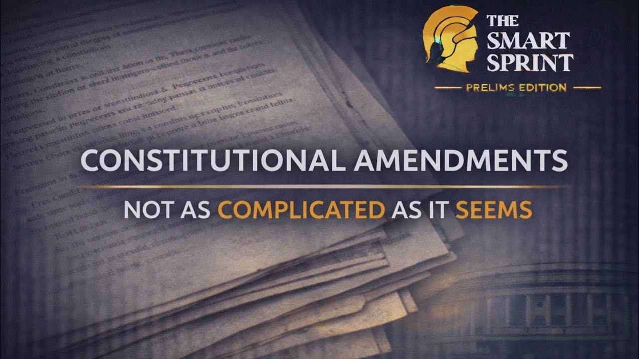 Amendment of the Constitution UPSC Prelims | Article 368 Made Easy