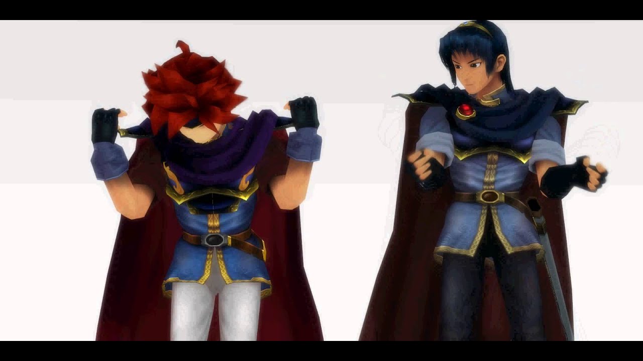 【MMD】Kiss me 愛してる 【Marth & Roy】