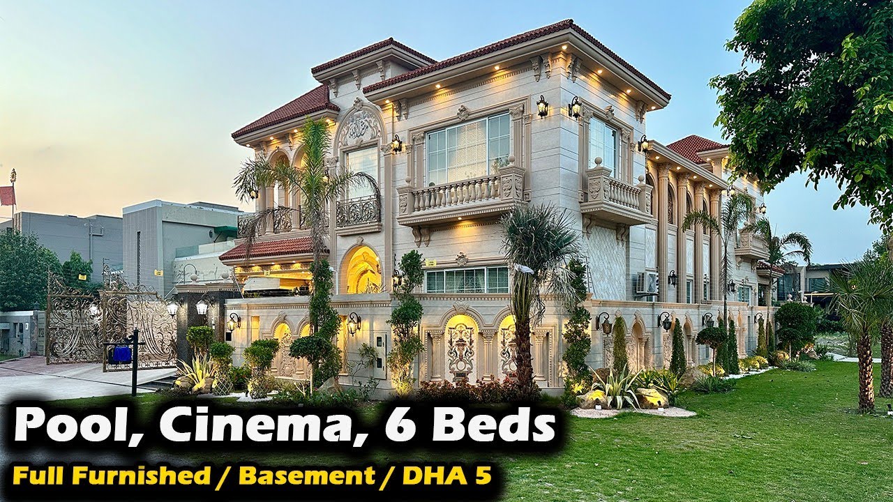 Pakistan,s Most Expensive Fully Furnished 22 Marla Corner House 🏠In DHA-5 Lahore @AlAliGroup