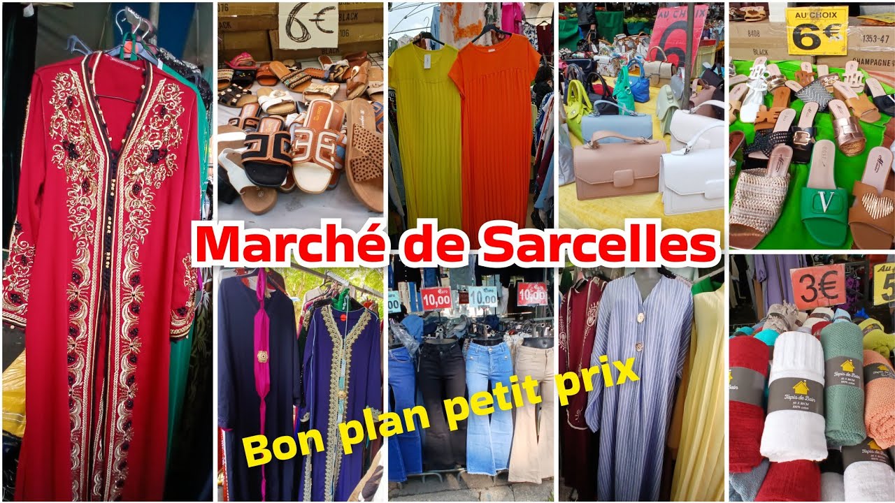 Quels trésors peut-on trouver au marché de Sarcelles ❤ 8 juin 2025
