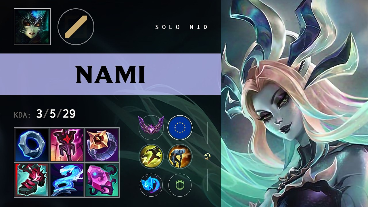 Nami Mid vs Locke - EUNE Master Patch 26.13
