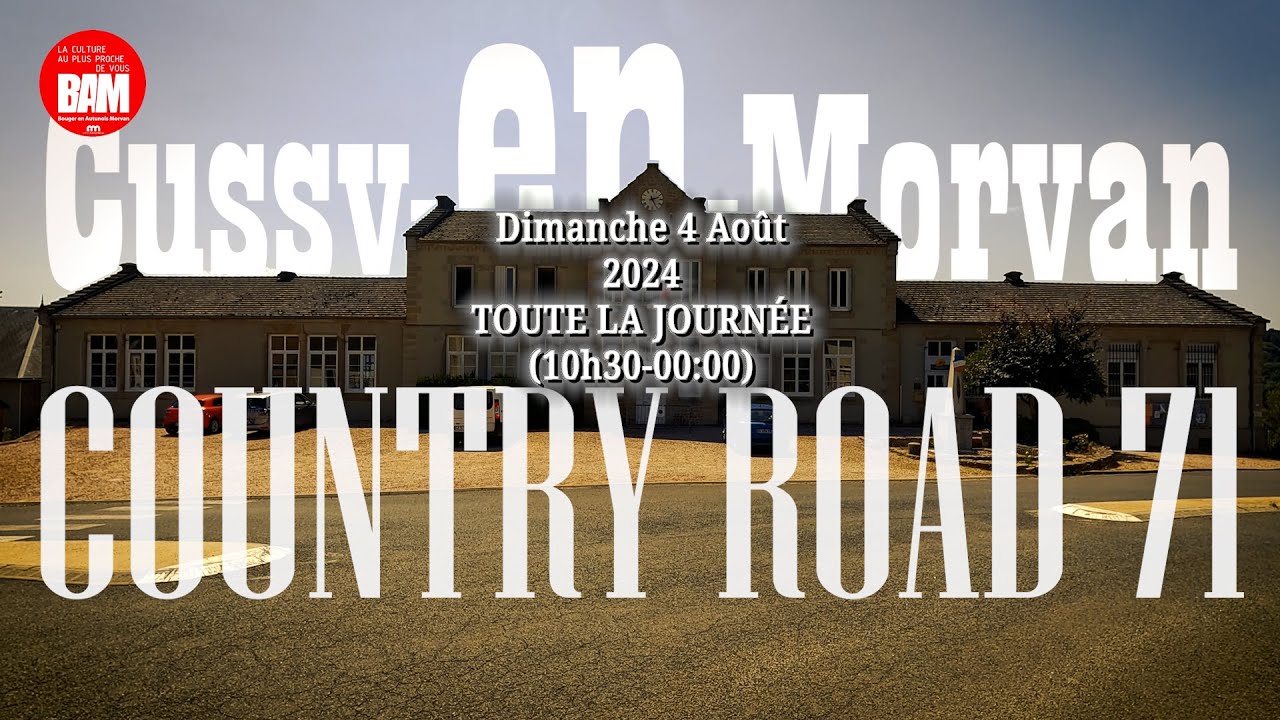 COUNTRY ROAD A CUSSY EN MORVAN