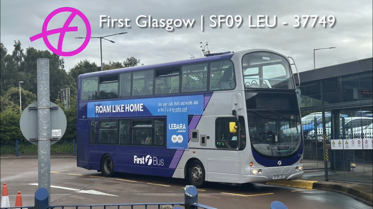 [𝙃𝙞𝙡𝙡 𝘾𝙡𝙞𝙢𝙗𝙨/𝙏𝙝𝙧𝙖𝙨𝙝] First Glasgow | SF09 LEU - 37749 | Volvo B9TL Wright Eclipse Gemini (€4 - ZF)
