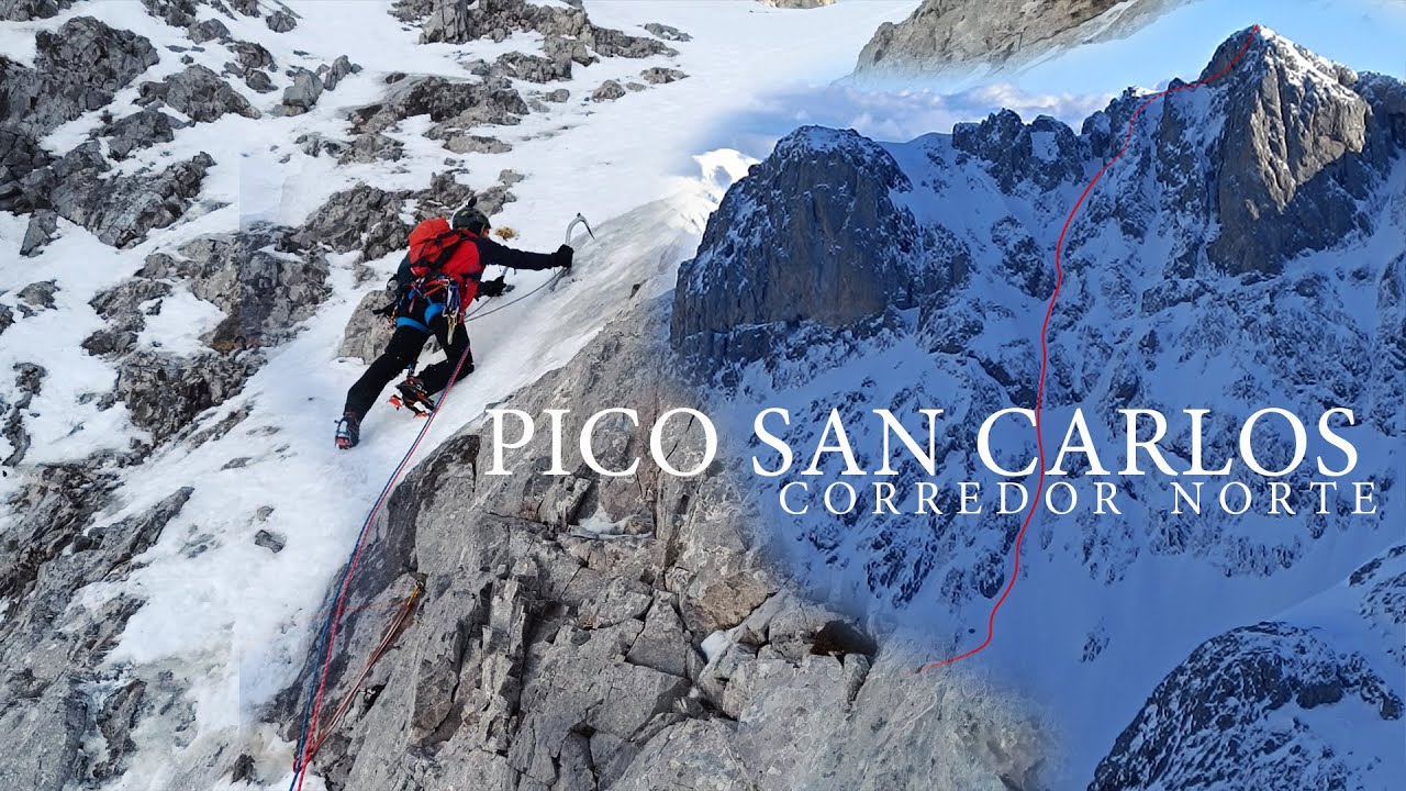 PICO SAN CARLOS, corredor norte, Picos de Europa.