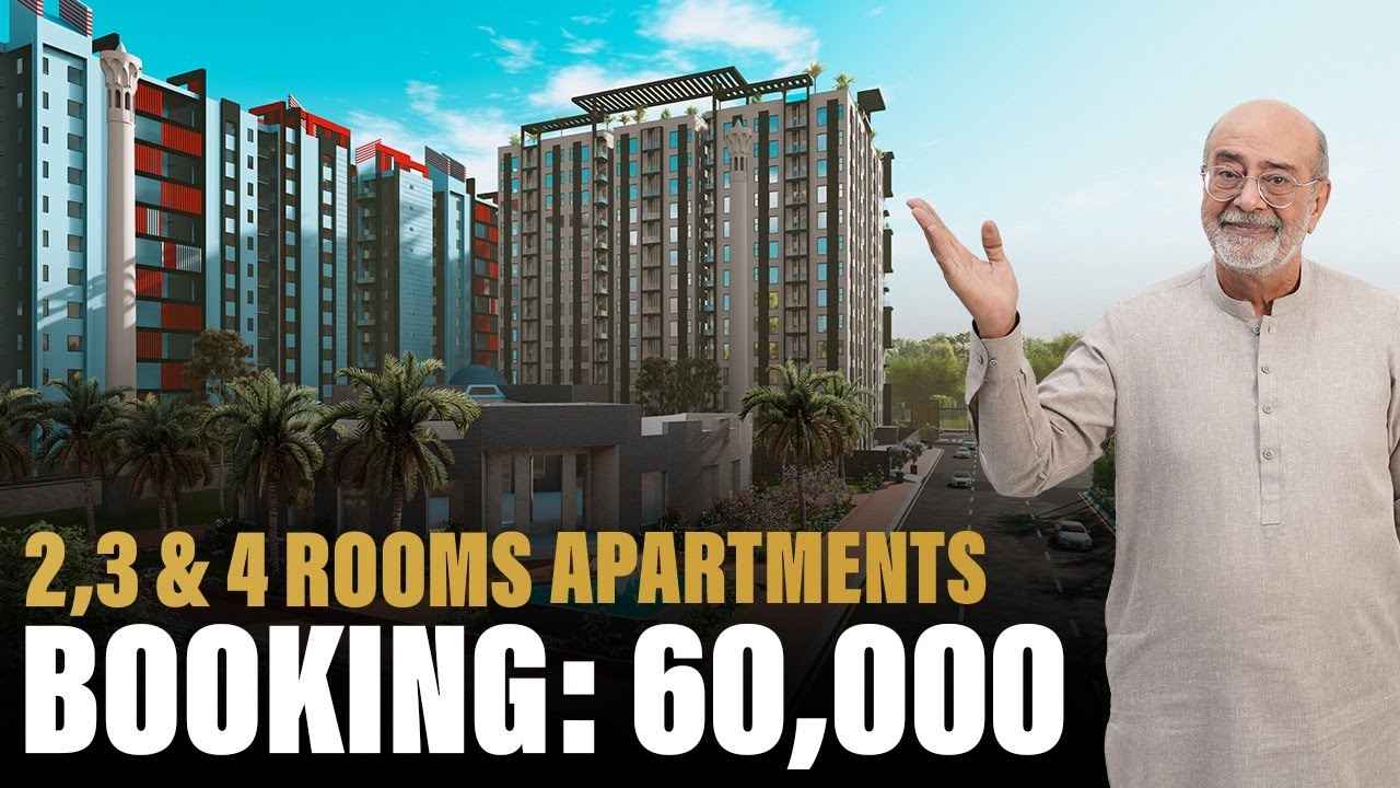 2, 3 & 4 room apartments starting at just Rs. 60,000 &ndash; Al Ghafoor Park Avenue &ndash; Book now!