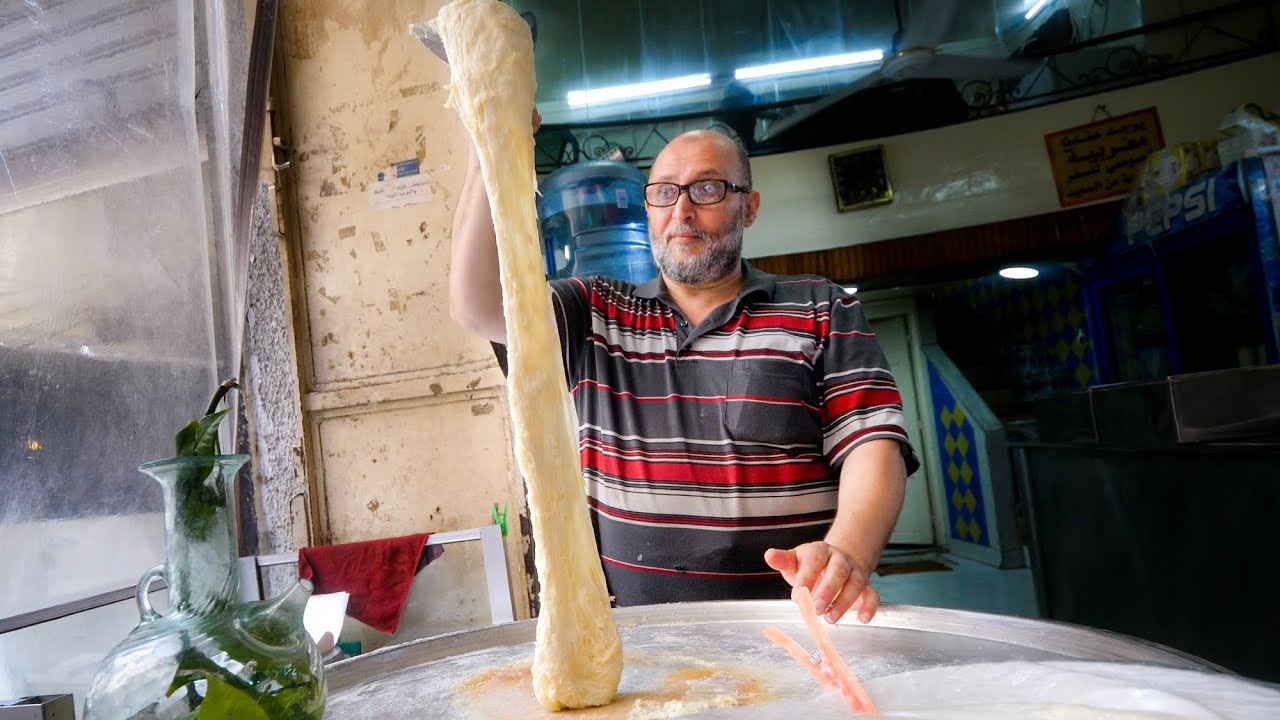 Lebanon Street Food - MELTED CHEESE WATERFALL + Ultimate Food Tour in Tripoli!