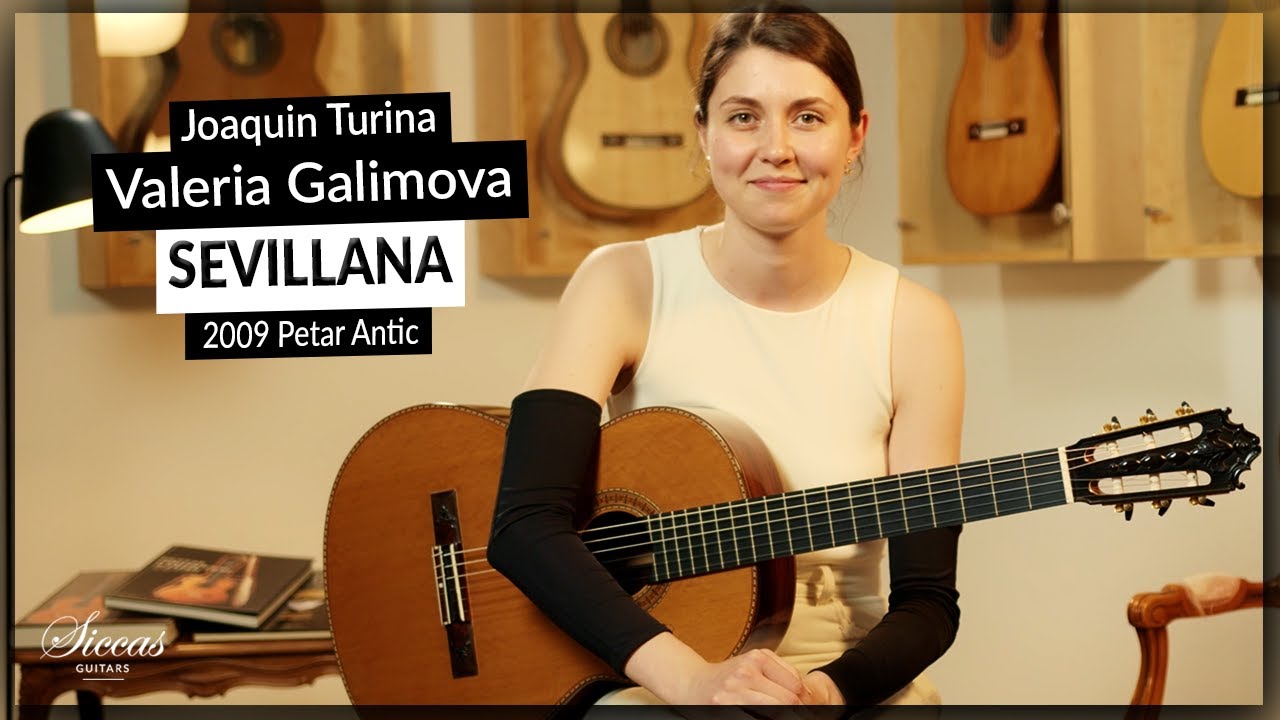 Valeria Galimova plays Sevillana 💃 by Joaquin Turina on a 2009 Petar Antic Classical Guitar