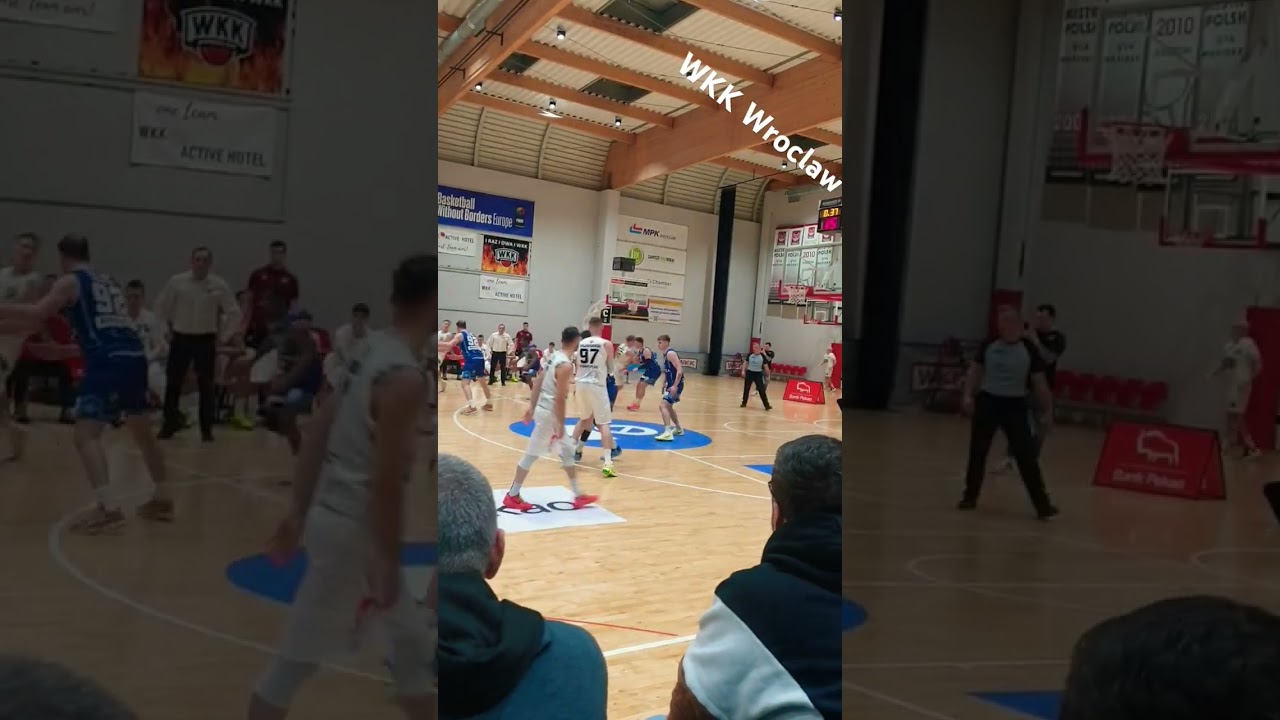 WKK Wrocław 1l Notec vs WKK Wrocław #basketball