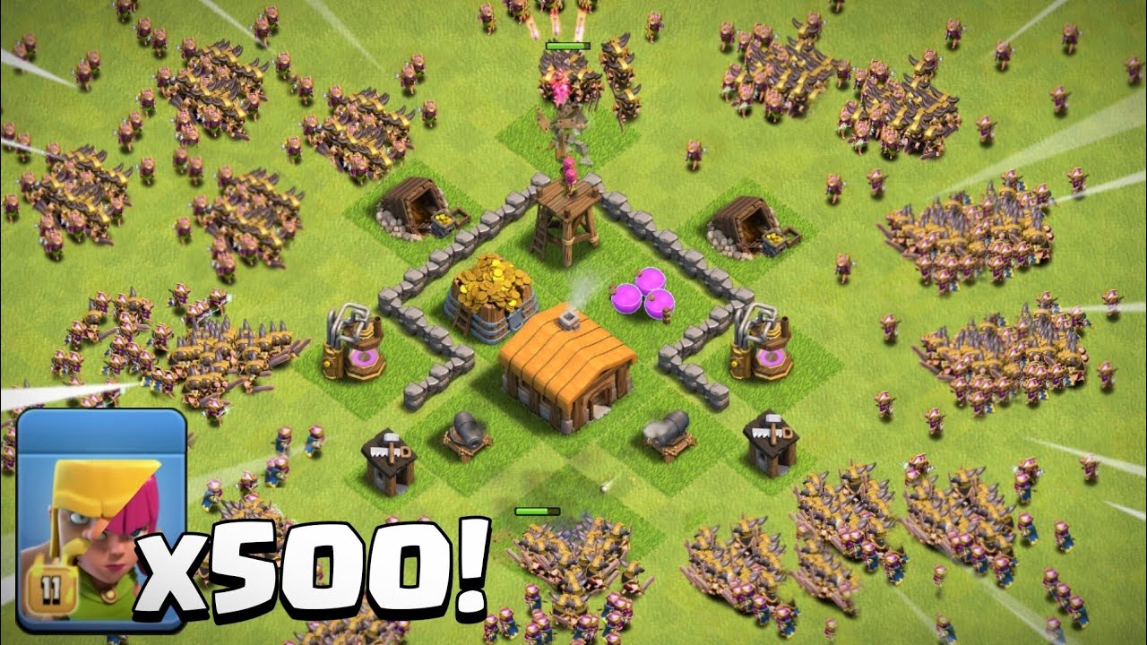 MAX Barch vs Every Town Hall! - Clash of Clans