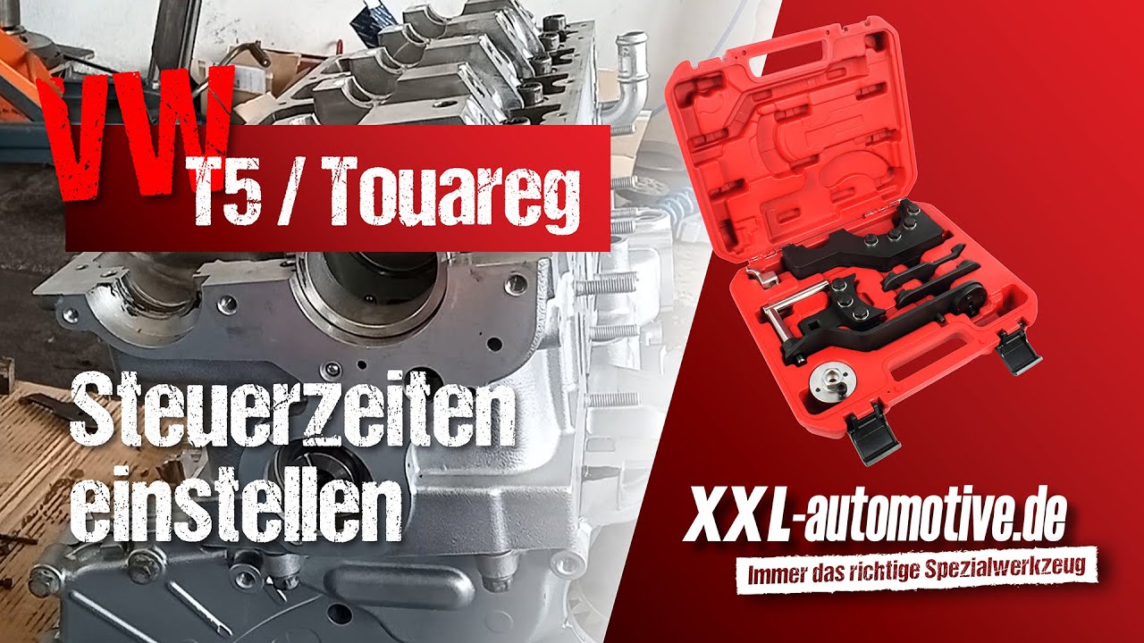 Steuerzeiten einstellen bei VW T5 / Touareg