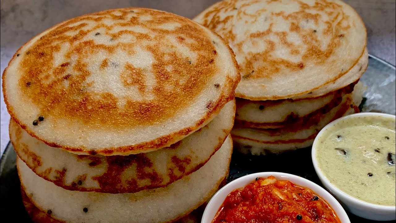 பஞ்சு போன்ற பன் தோசை,ஈசியா செய்யகூடிய சூப்பரான டிபின்👌| Bun Dosa in Tamil | Sponge Dosa/ Chutney