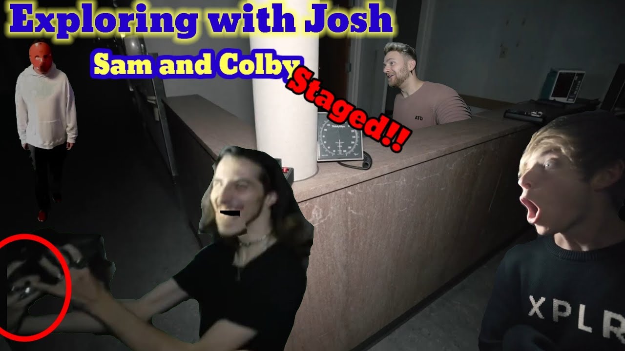Exploring with Josh is a sellout? Sam and Colby faking #exposed #TheShape