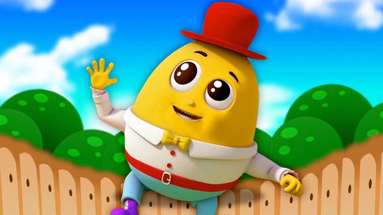 Humpty dumpty assis sur un mur | enfants chansons | Kids Rhymes | Humpty Dumpty Sat On The Wall