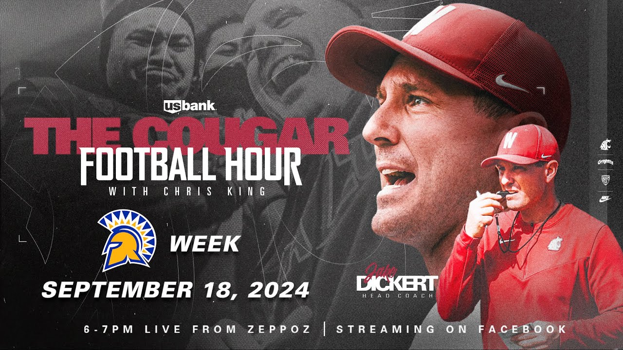 WSU Football: The Cougar Football Hour with Jake Dickert | San Jose State Week | 9/18/2024
