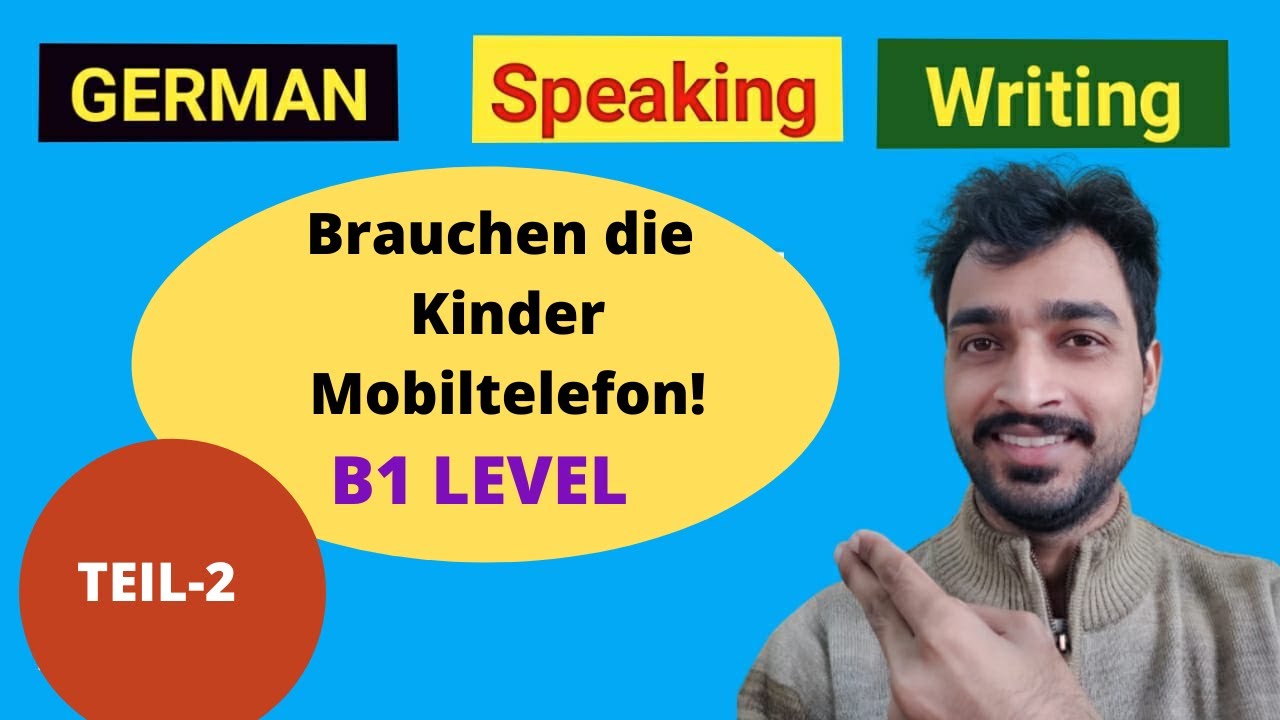 B1 German Speaking| Teil-2- Sprechen B1| Speaking Skills