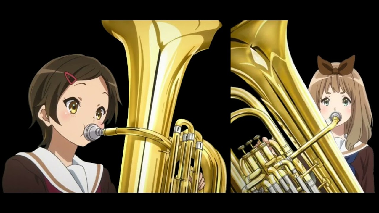 Sound Euphonium (2025) Hazuki Katou And Yuuko Yoshikawa Playing Tuba Duet Scene
