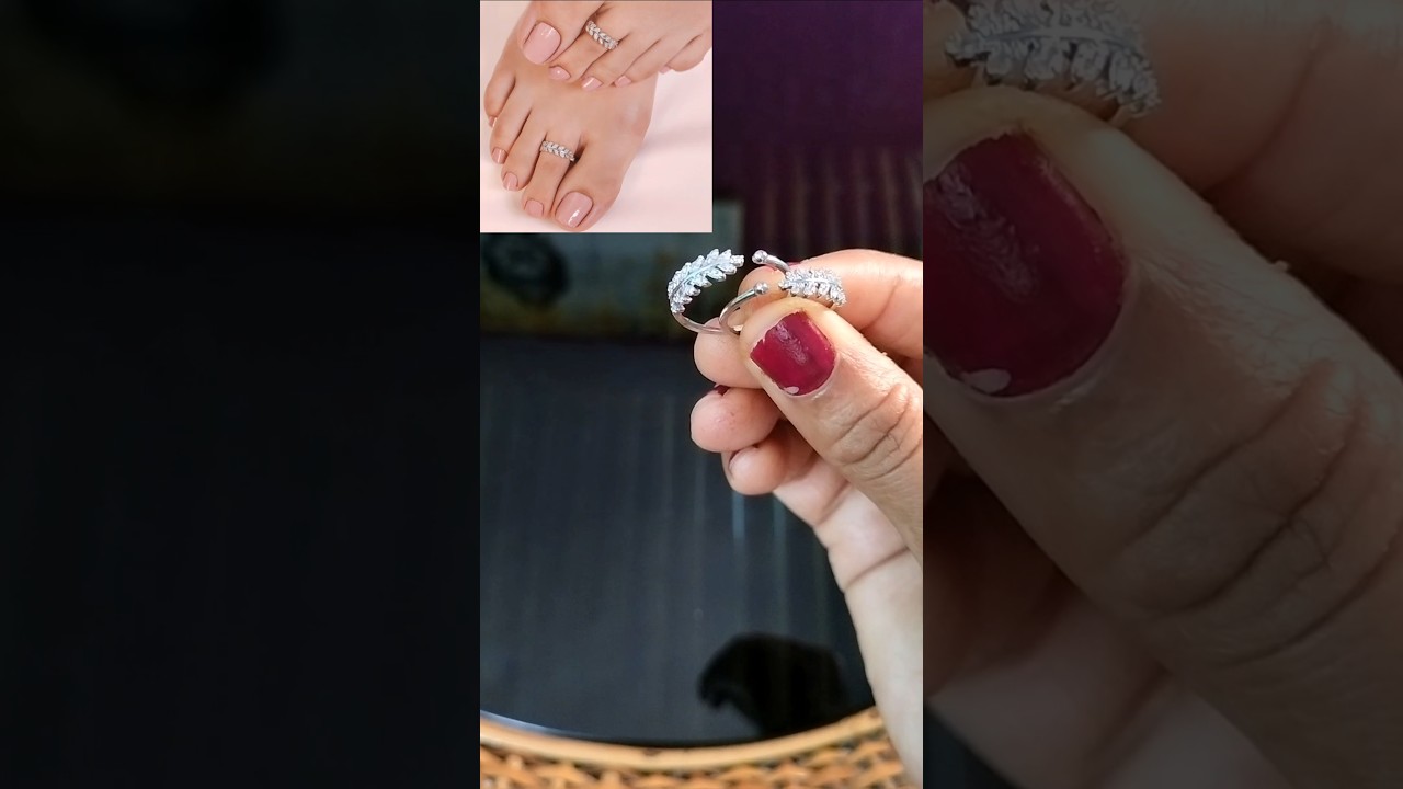 Meesho toe ring haul ✨🫰 #ytshorts #shorts #new #toering #meesho #jewellery