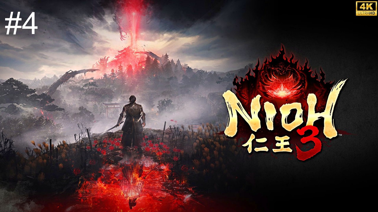 Nioh 3➤ПРОХОЖДЕНИЕ ИГРЫ➤4К➤(ПК)➤#4