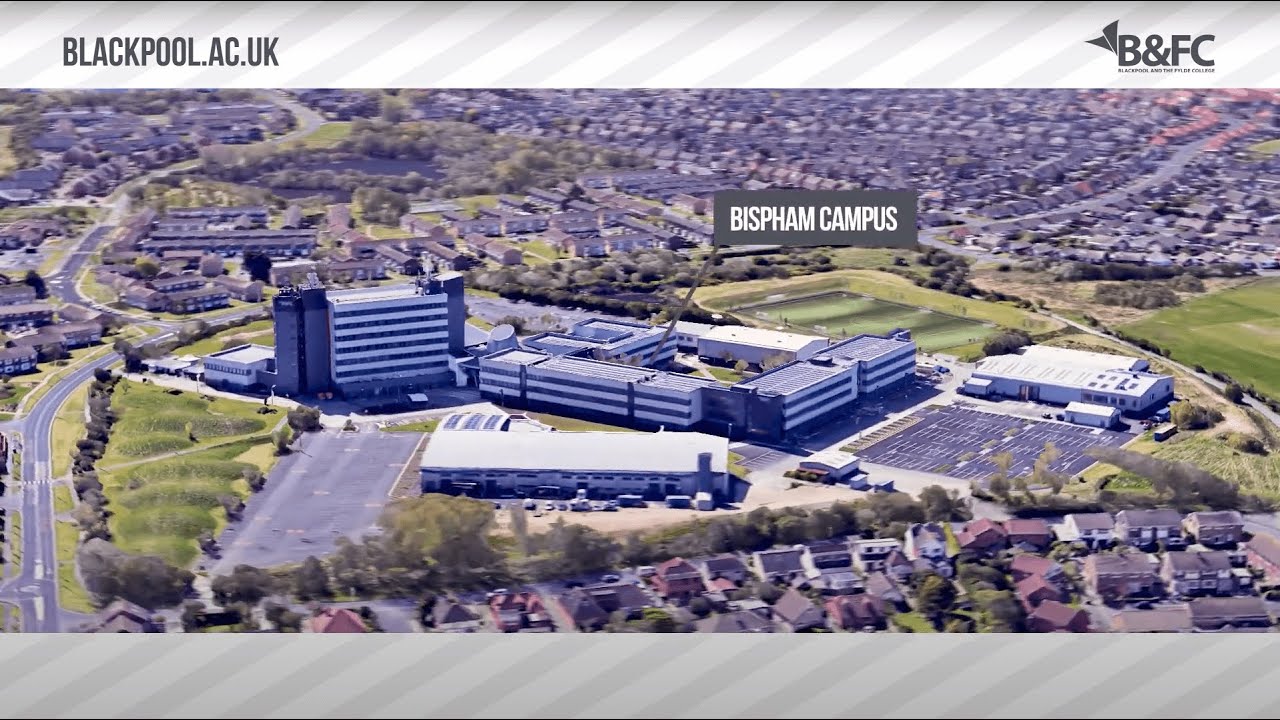 Take a tour of Bispham Campus with Sam and Katie | Blackpool and the Fylde College