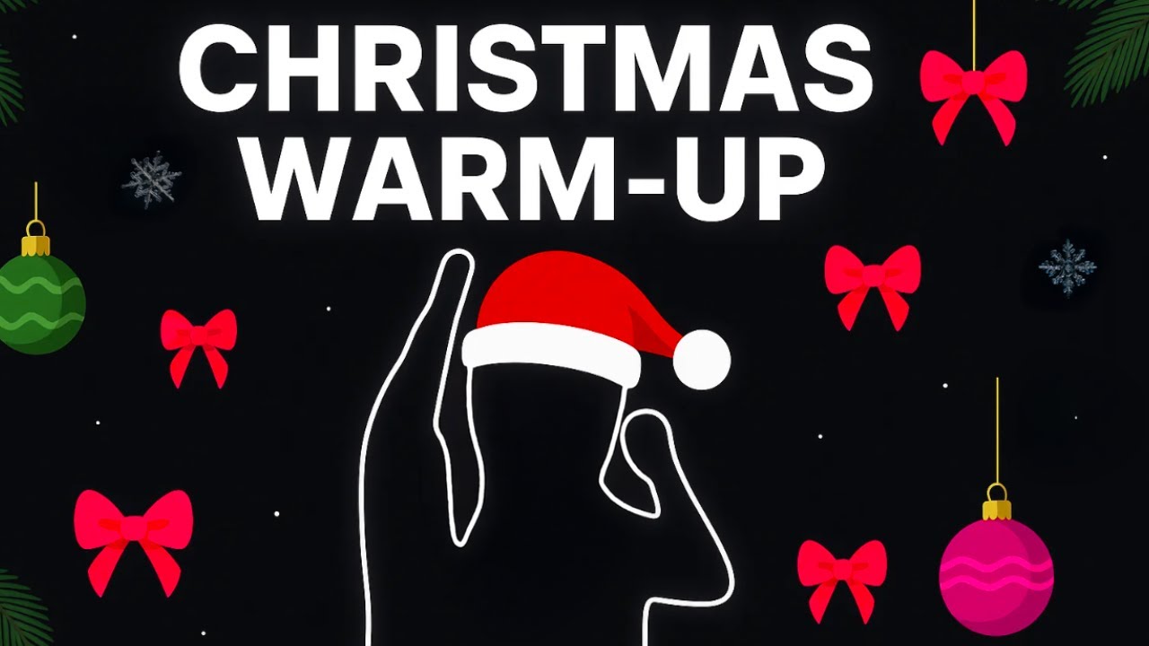 CHRISTMAS Immersive Interactive Party Warm-Up | Zibby Splash ORIGINAL