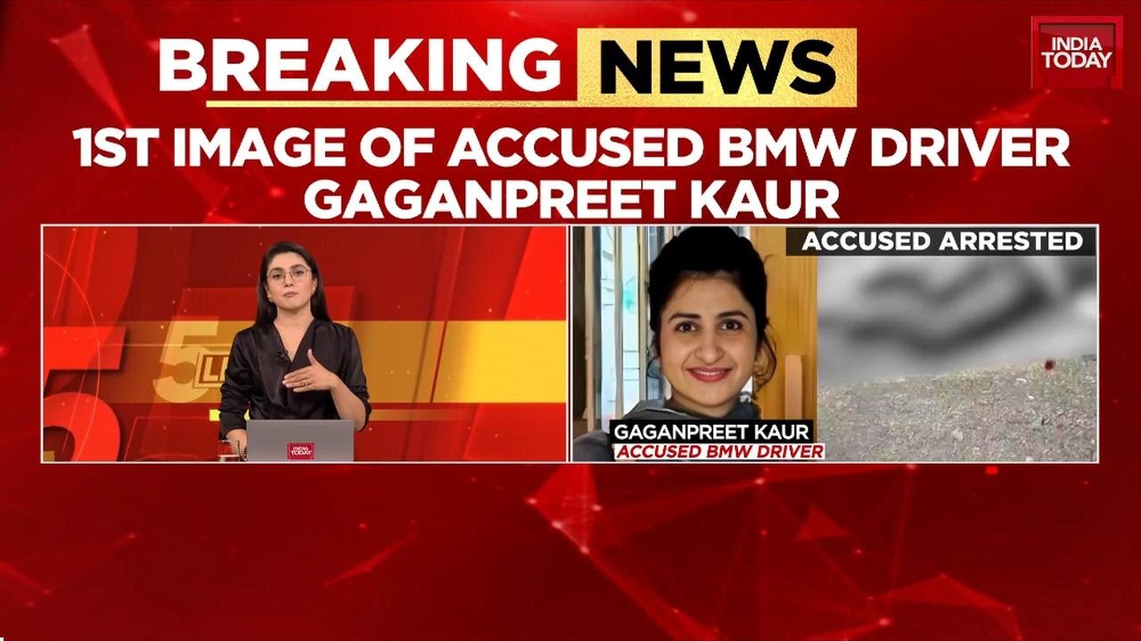 BMW Crash CCTV Twist: Car Hit Divider Before Bike; Son Alleges 'Murder' | India Today
