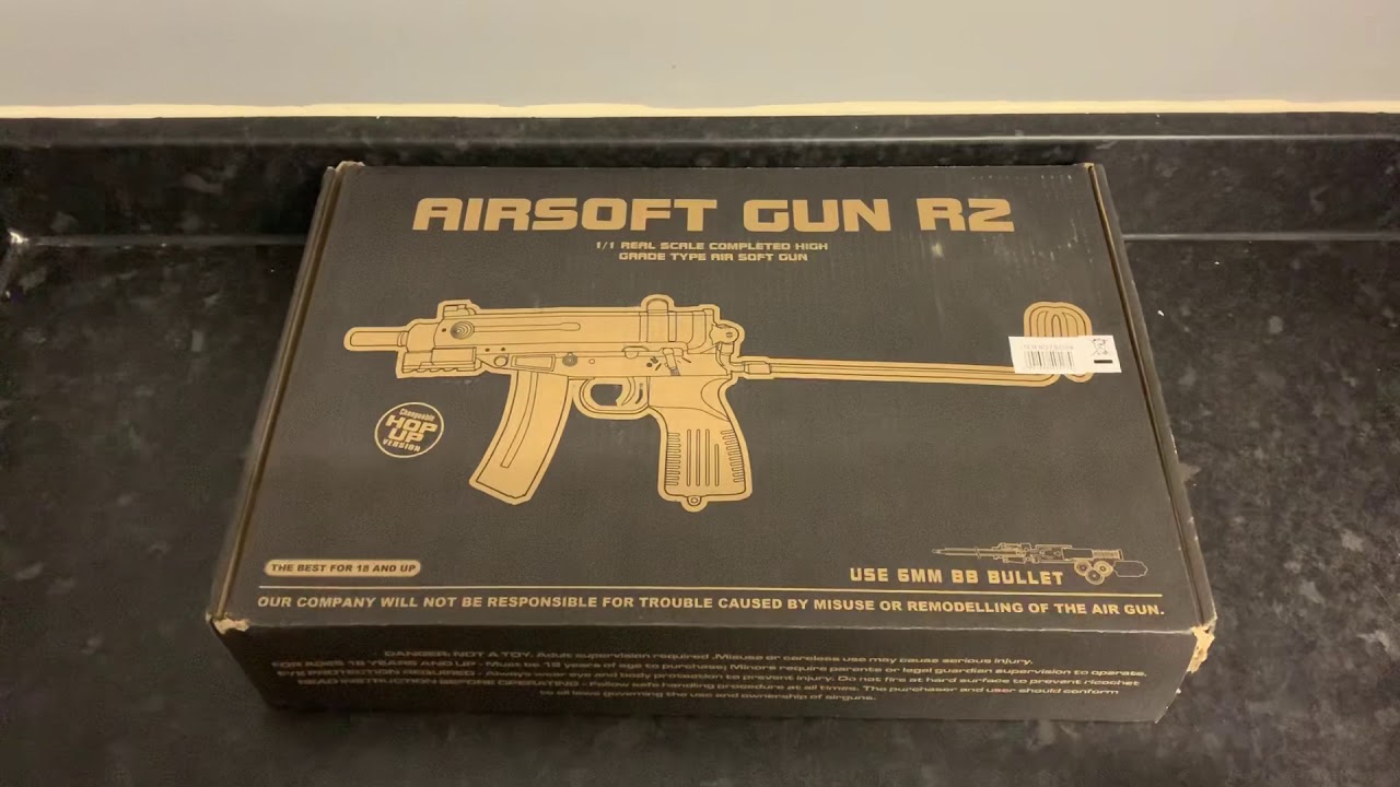 well r2 scorpion sub machine gun aeg airsoft pistol review