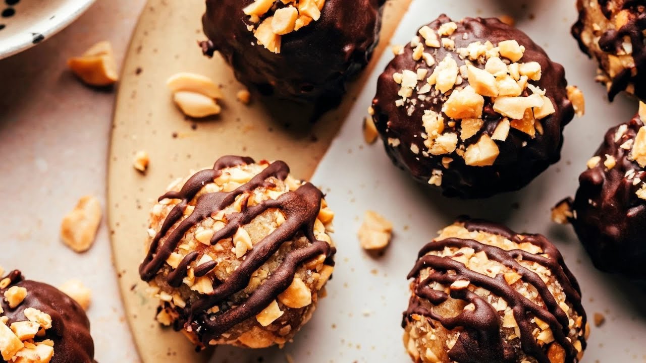 Ridiculously Good Snickers Energy Bites | Minimalist Baker Recipes