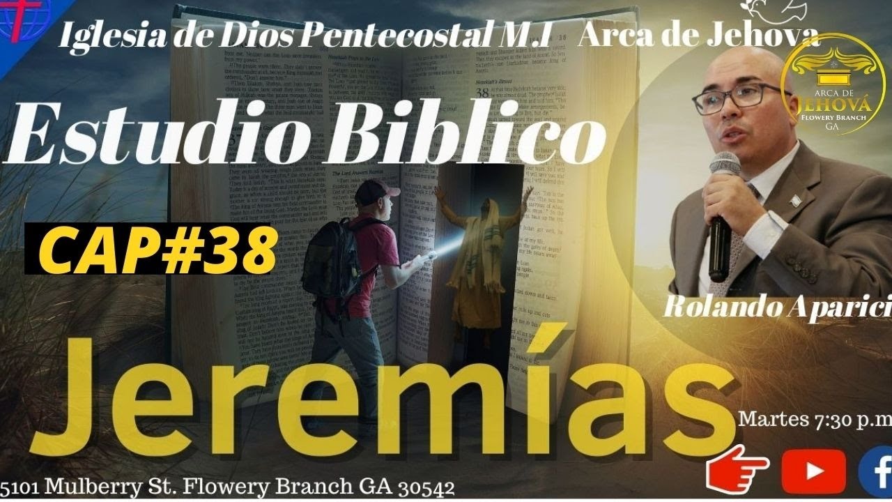 JEREMIAS CAP 38(Estudio Biblico) Pastor : Rolando Aparicio