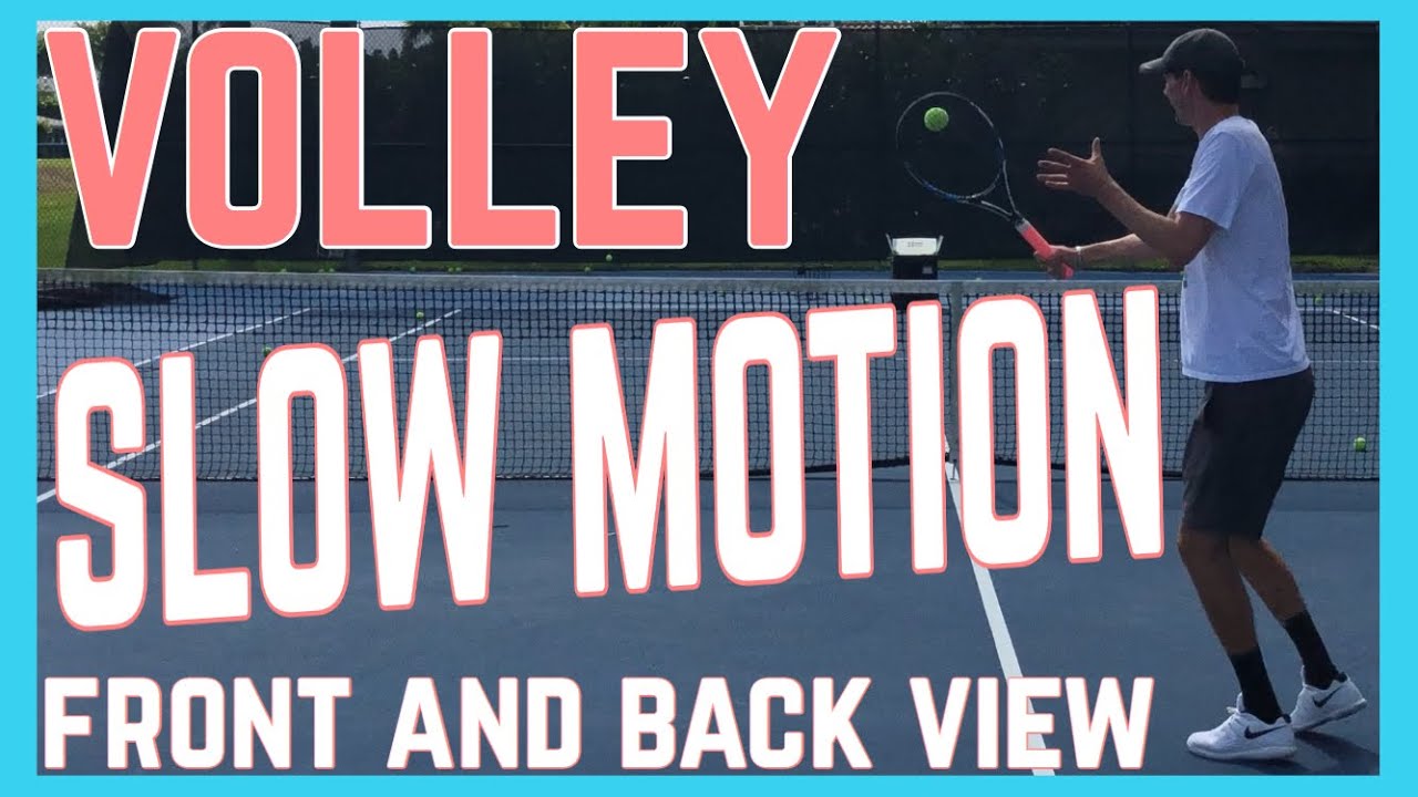 Volley Slow Motion - Front And Back View