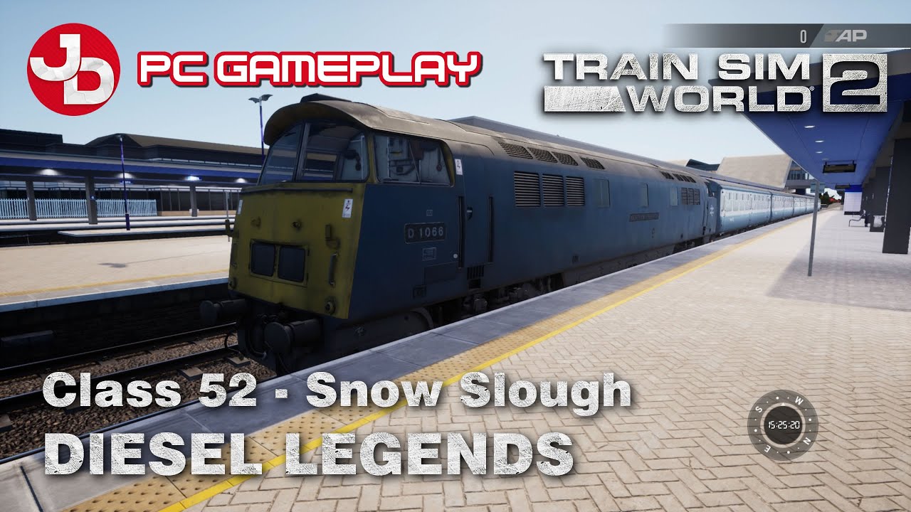 Diesel Legends of the Great Western - Class 52 Snow Slough - Train Sim World 2