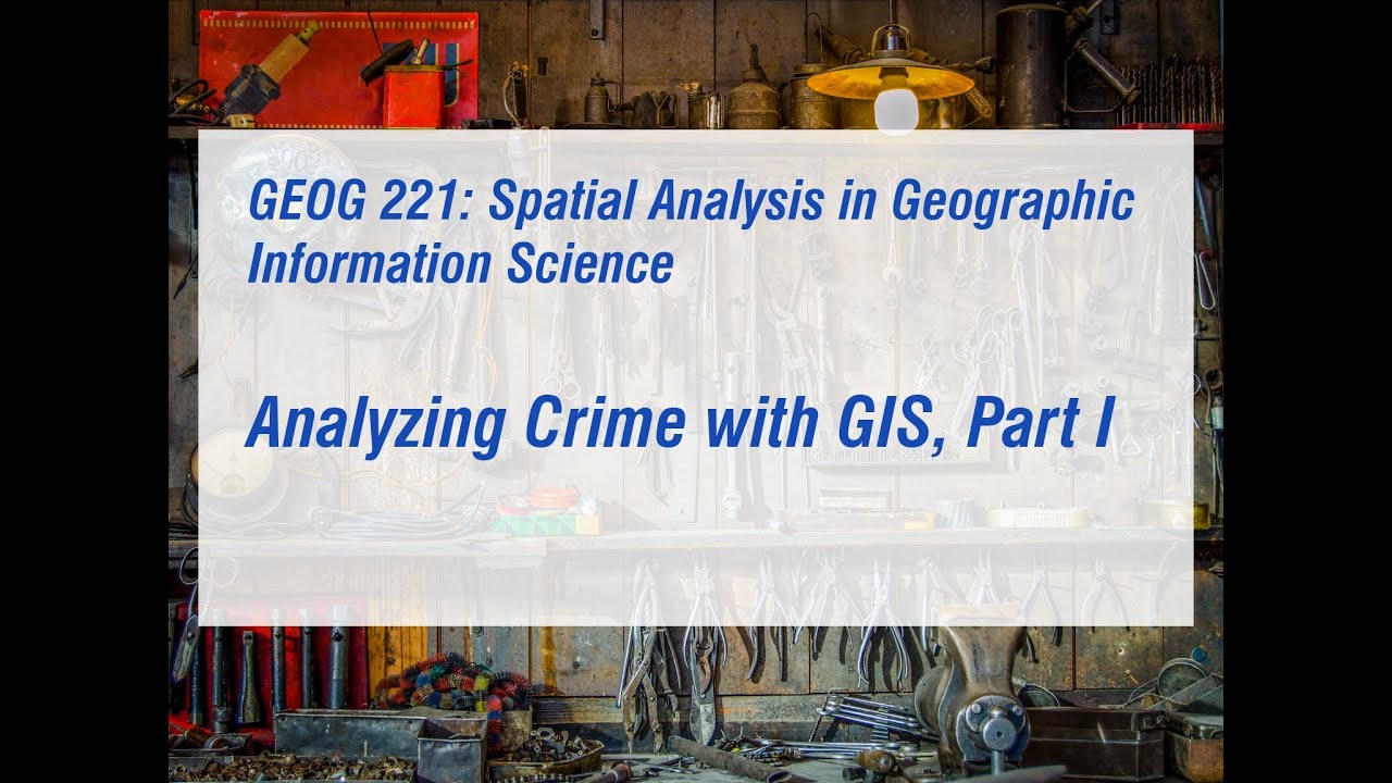 Analyzing Crime with GIS, Part 1