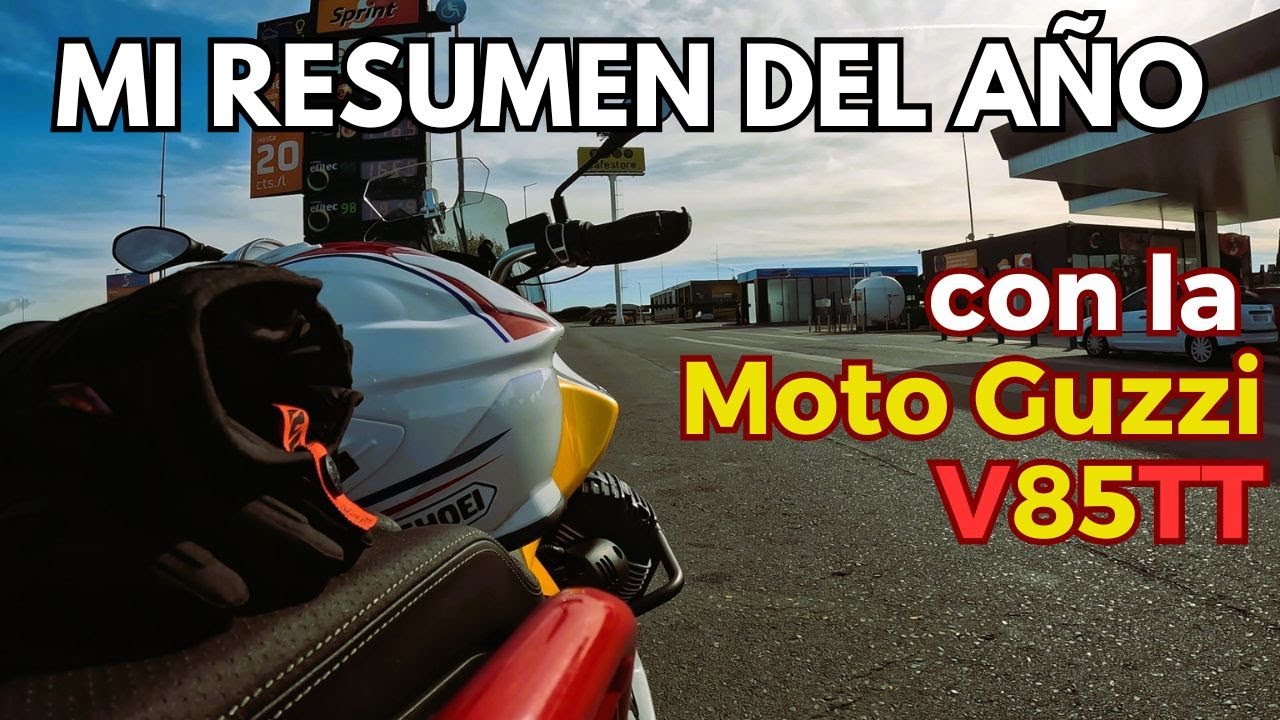 MI RESUMEN DEL AÑO CON LA MOTO GUZZI V85 TT