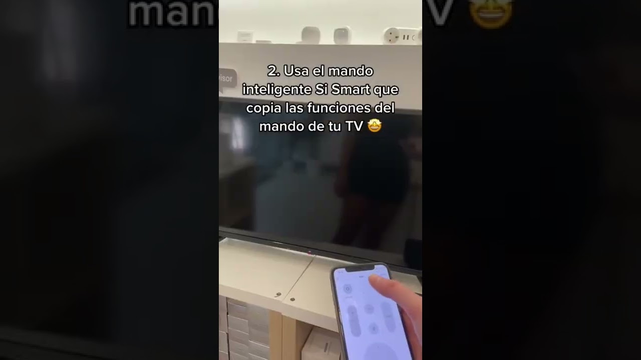 SOLUCI&Oacute;N INTELIGENTE SI SMART✨ Alternativas para encender TV👀 #domotica #smartlife #alexa #sismart