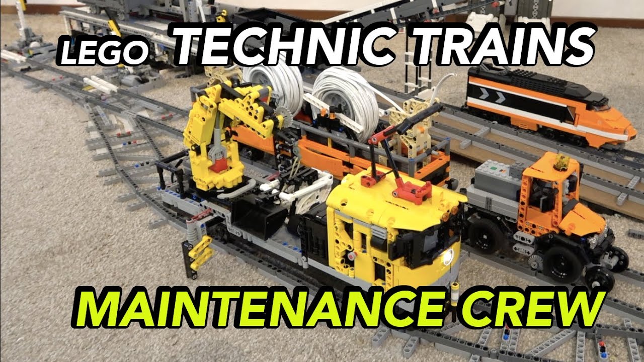 TECHNIC  TRAINS:  Railway  Maintenance  Crews :  UNIMOG and ROBEL