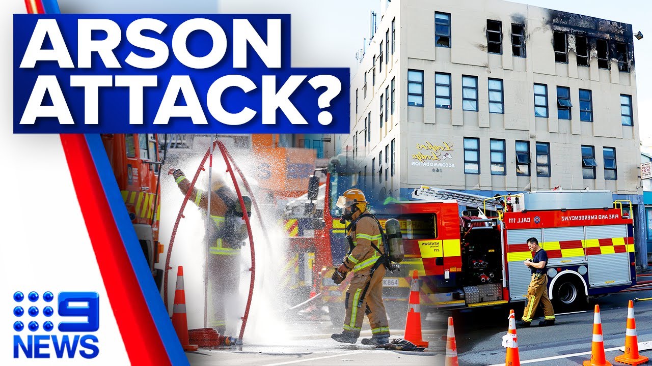 Police suspect arson in fatal hostel blaze in New Zealand | 9 News Australia