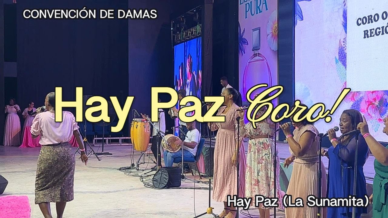 Hay Paz | Cuando la Sunamita EN VIVO 🔥 Coro PENTECOSTAL de FUEGO 🙌