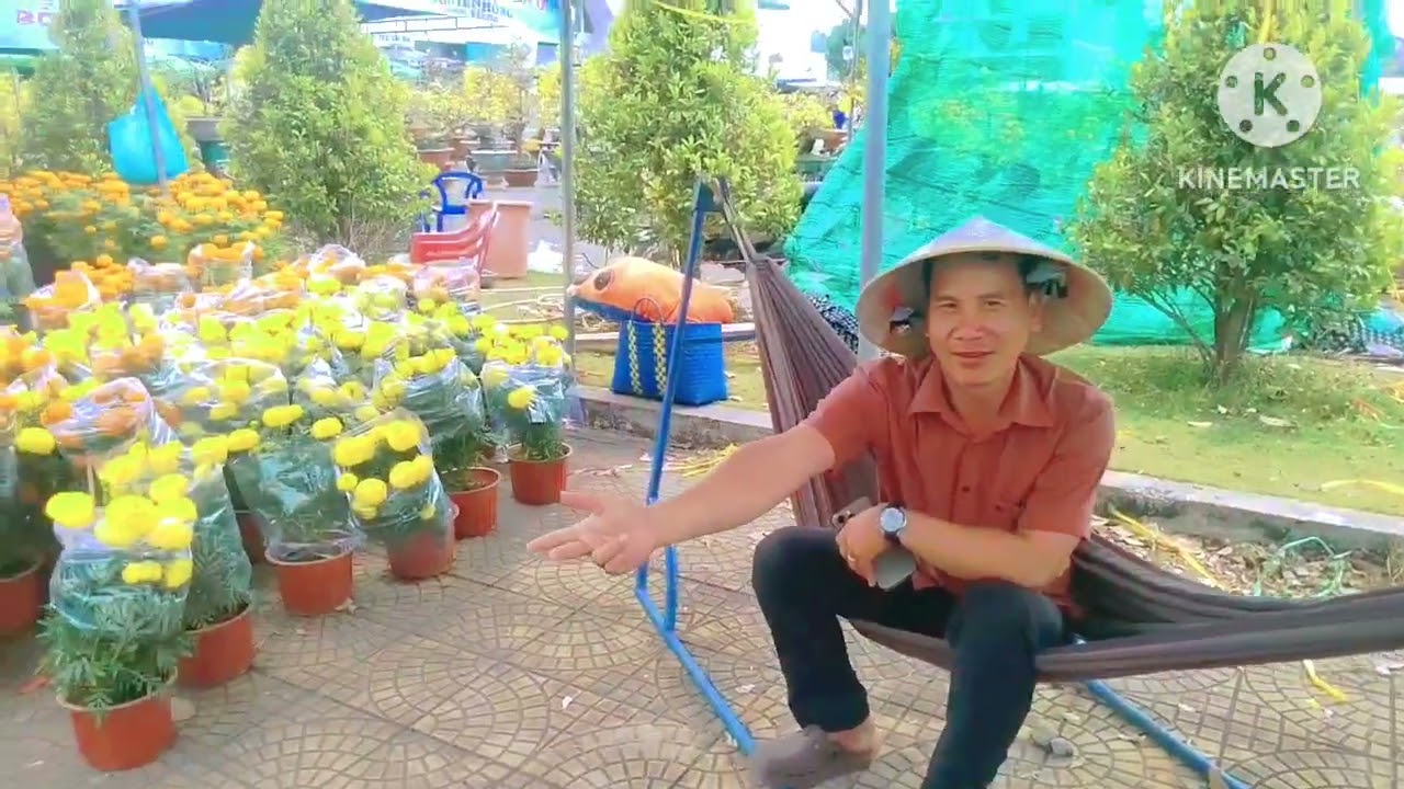 Chợ tết quê Phú Tân an giang 