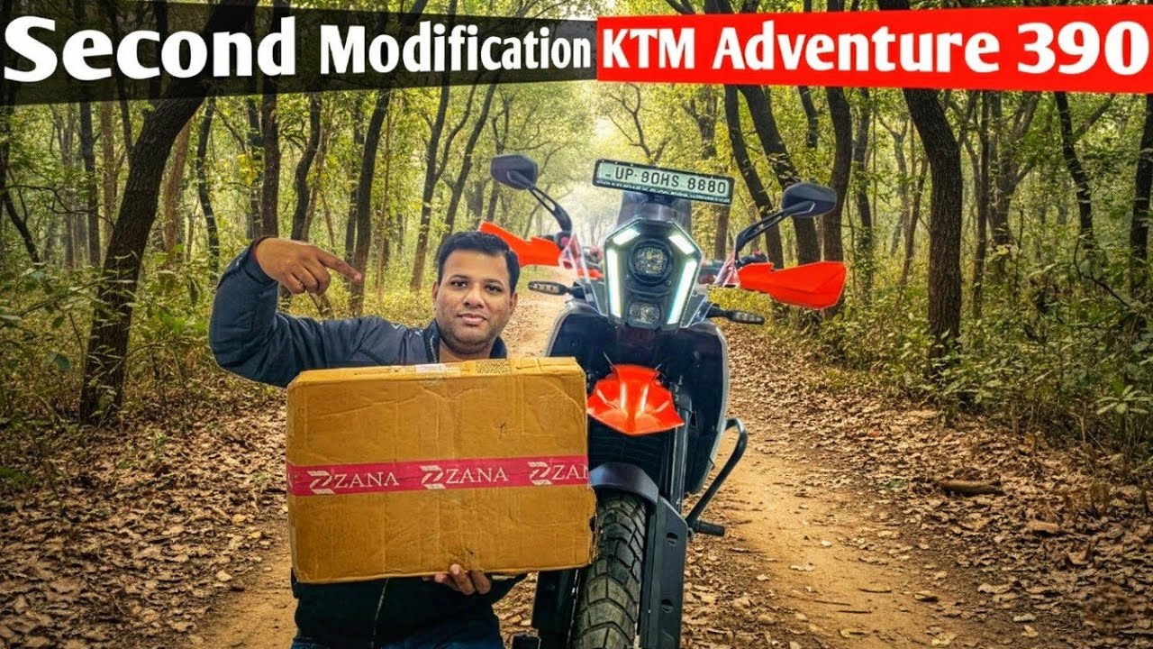 My KTM Adventure 390 2025 2nd Modification