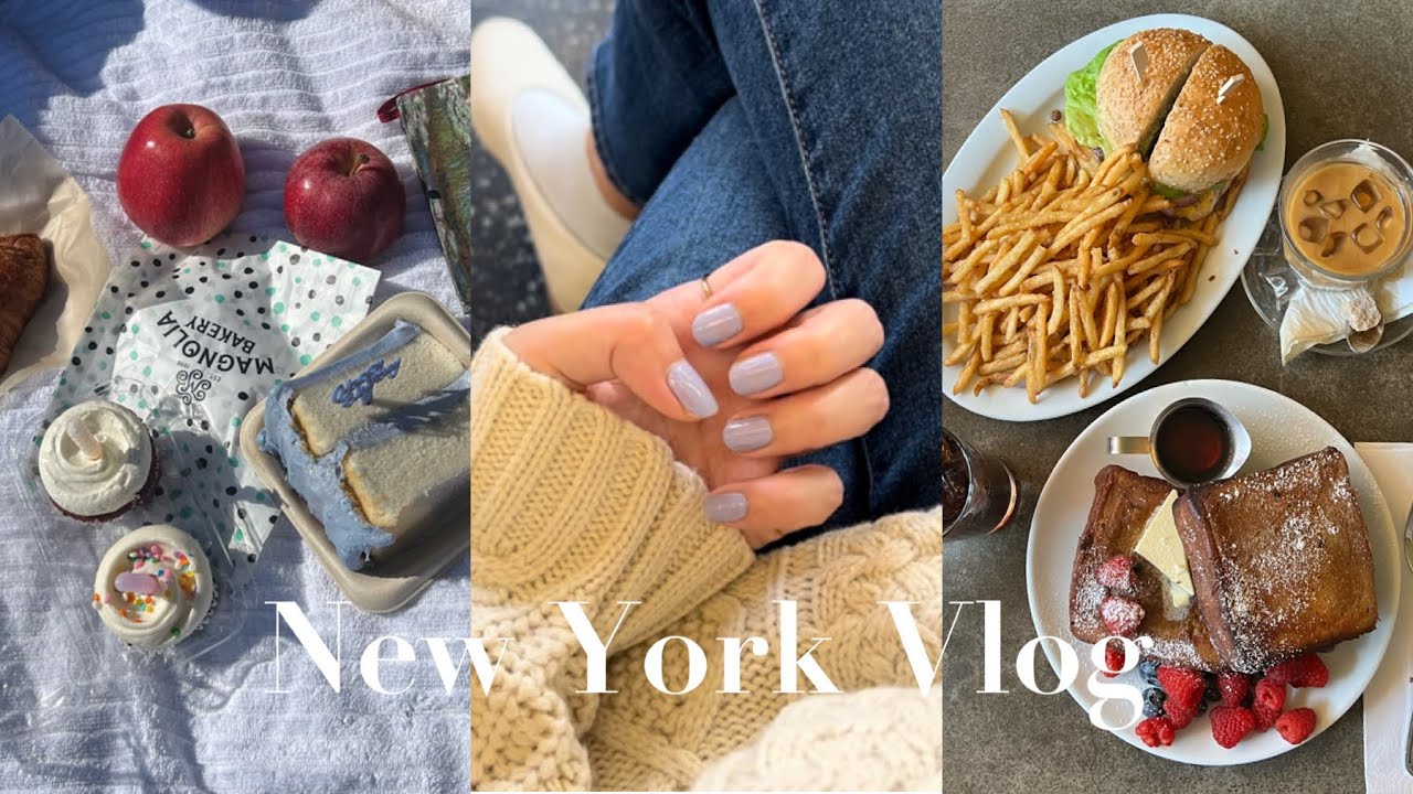 【Vlog🗽】October in New York 🍂 秋のピクニック| 古着屋さんでお買い物
