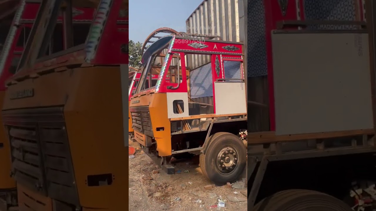 Truck cabin making
