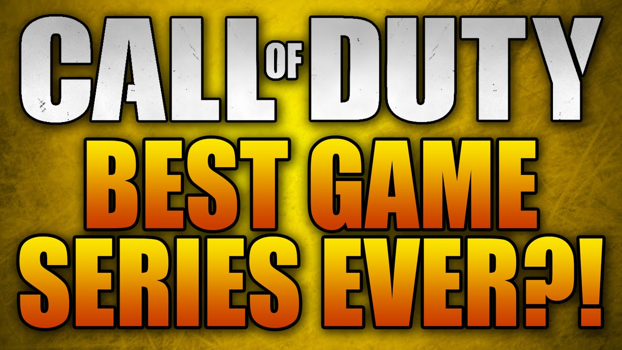 Call of Duty = The Best Game Series of All Time?! (Guiness World Record)