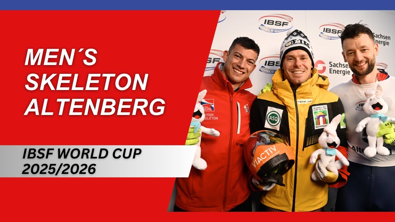 IBSF World Cup Altenberg - Men's Skeleton - Heat 1
